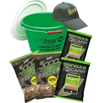 Sensas - Akční kbelík 3000 Method Feeder Pellets (feeder pelety)