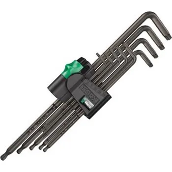 Klíč Wera 05024460001 - Sada L-klíčů zástrčných šestihranných - TORX 9-dílná, 967 XL