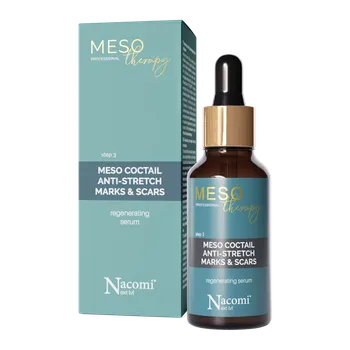 Masážní přístroj Nacomi Meso Therapy koncentrovaný koktejl na jizvy a strie na tělo, 30 ml