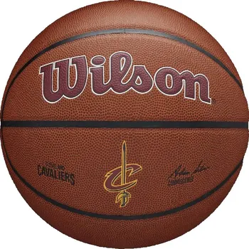Basketbalový míč Basketbalový míč Wilson Team Alliance Cleveland Cavaliers Ball WTB3100XBCLE Velikost: 7