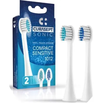 Zubní kartáček Curasept Sonic Compact Sensitive 1012 náhradní hlavice 2ks