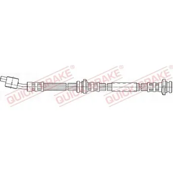 Brzdová hadice Brzdová hadice QUICK BRAKE 59.906