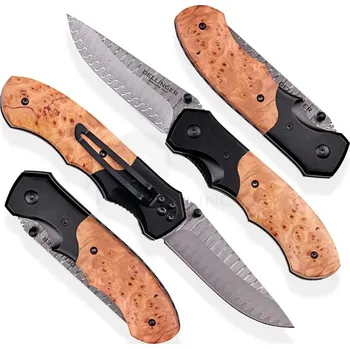 lovecký nůž Dellinger Hunter Poplar Burl K-H45