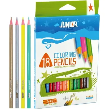 Pastelka Pastelky JUNIOR trojhranné 18ks