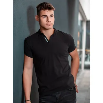 Pánské tričko Pánské polo triko VSB TOM v černé barvě, VELIKOST 4XL