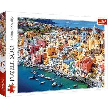 Puzzle TREFL Ostrov Procida Kampánie Itálie 500 dílků