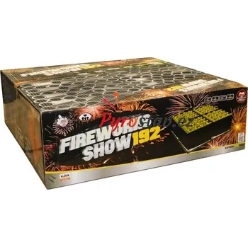 Zábavní pyrotechnika Klásek Trading s.r.o. Ohňostroj FIREWORKS SHOW 192 ran / 25