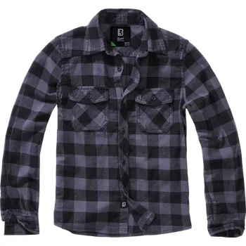 Chlapecká košile Košile dětská Kids Check Shirt Long Sleeve černá | šedá 158/164