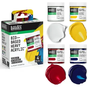 Vodová barva Sada akrylových barev Liquitex Professional Bio-Based, Mixing