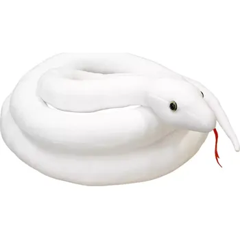 plyšák Plyšový Had Bílý 110 cm