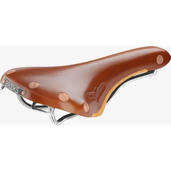 Kožené sedlo Brooks Swift barva Medová