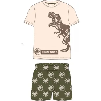 Dámské pyžamo EplusM Krátké bavlněné pyžamo JURASSIC WORLD