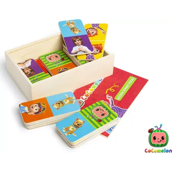 Puzzle CoComelon dřevěné domino puzzle