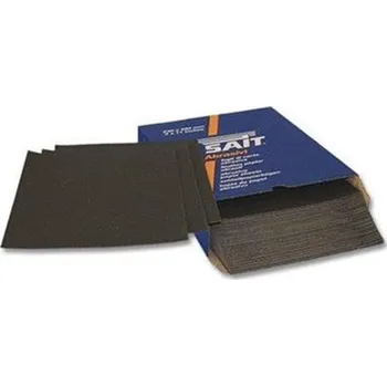 Brusný papír Sait 68272 - Arch brusný 230 x 280 mm zr. 220 typ CW-C, papír, zrno uzavřené na laky, mramor, kámen