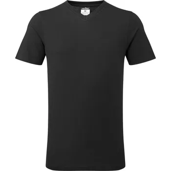 pracovní tričko PORTWEST Tričko B197 s výstřihem do V, krátký rukáv POR-B197BKRXXL 2XL Černá