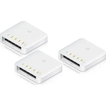 Síťový prvek Ubiquiti USW-FLEX - UniFi Switch Flex, 3 kusy