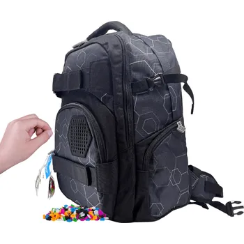 Školní batoh PIXIE CREW ergonomický školní batoh Hexa Harmony + 50 ks pixelů