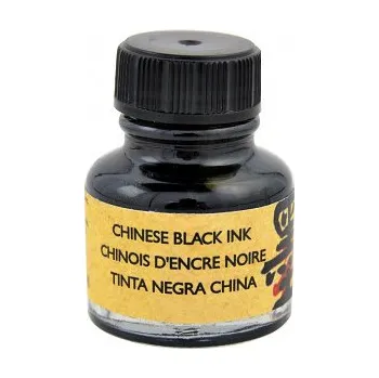 Čínský inkoust Manuscript černý 30ml (Čínský inkoust Manuscript černý 30ml)