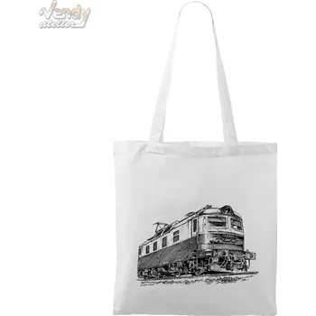 Plátěná taška - 479.0027 Hrbatá Barva: Bílá