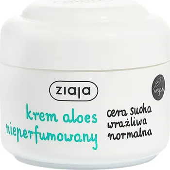 Pleťový krém Ziaja aloe pleťový krém bez parfemace 50ml pleťový krém bez parfemace 50ml
