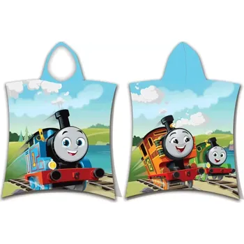 DĚTSKÉ PONČO Mašinka Tomáš 50x115 cm