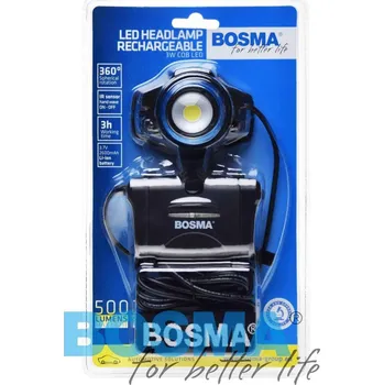 Svítilna čelová 1XLED CREE + 1XLED SMD BOSMA 9815, , ,