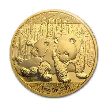 1/20 unce zlatá mince China Panda 2010