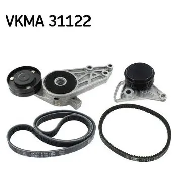 Sada žebrovaných klínových řemenů SKF VKMA 31122