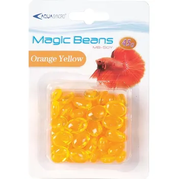 Dekorační kamínky plast - žluté