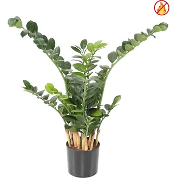 umělá květina ZAMIA ohnivzdorná, 90cm (Luxusní umělá rostlina)