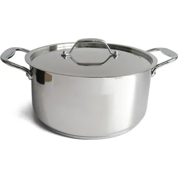 Hrnec Nerezový kastrol s poklicí KITCHISIMO chef ø24cm 5l