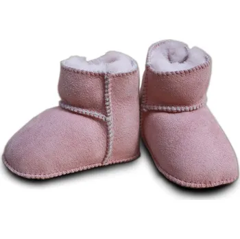 Capáčky EISBÄRCHEN capáčky kožešinové na suchý zip rosé Velikost (od výrobce): 16/17