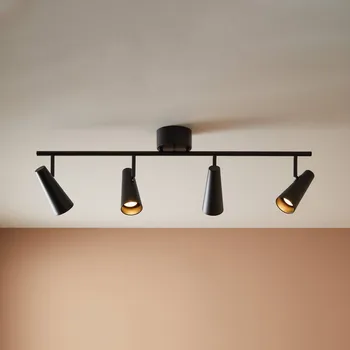 Markslöjd Stropní bodovka Crest kov černá čtyři zdroje 4 x 7 W LED - Doprava zdarma