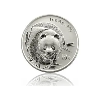 1 unce stříbrná mince China Panda 2003