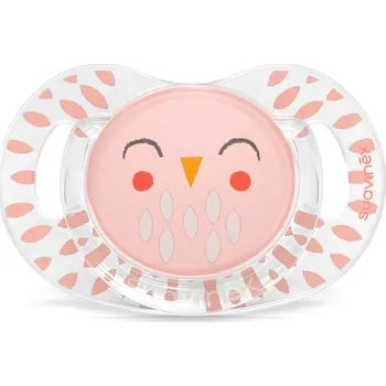 SUAVINEX Bonhomia Dudlík fyziologický 18m+ Sovička růžová