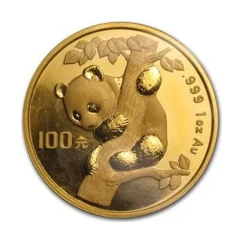 1/4 unce zlatá mince China Panda 1996