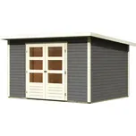 Dřevěný domek KARIBU STOCKACH 5 (82983) terragrau LG3520