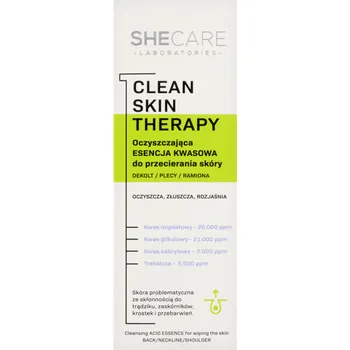 SheCare Clean Skin Therapy čistící kyselá esence, 150 ml