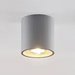 Lindby Parvin downlight hliník, kulatý, šedý šedá 1 x 40 W - Doprava zdarma