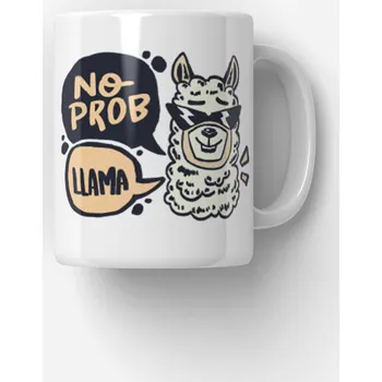 Hrnek Noprobllama - Oranžová