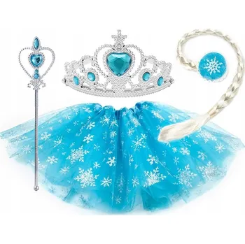 Karnevalový kostým Kostým Elsa Ledové Království del-sol vel. 110