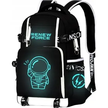 Mobilní telefon MG | MG Glowing Astronaut batoh 14L, černý