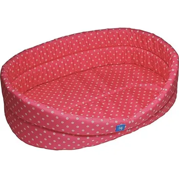 Pelíšek pro psa PROFIZOO Odolný Pelech Standard 35 sv. růžová/růžová (Spylon)