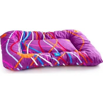 Polštář PROFIZOO Polštář 4R č.1 50cm fialovo-žlutá (bav)