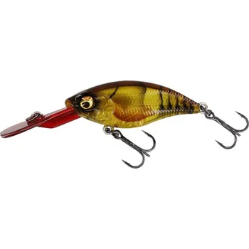 Umělá nástraha Wobler Westin BuzzBite Crankbait 6cm Suspending Clear Brown Craw