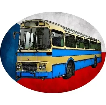 Nášivka Nažehlovačka s autobusem KAROSA ŠL11 (digitální nažehlovačka )