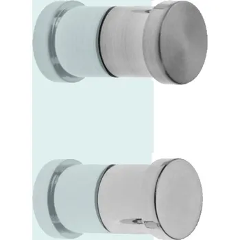 Onpira Madlo / úchytka pro skleněné sprchové dveře Barva: Chrom, Model: E