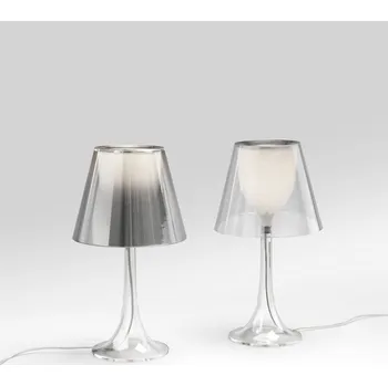 Lampička Stolní lampa FLOS Miss K, stmívač, transparentní - Ø základny 16,2 cm 1 x 100 W - Doprava zdarma