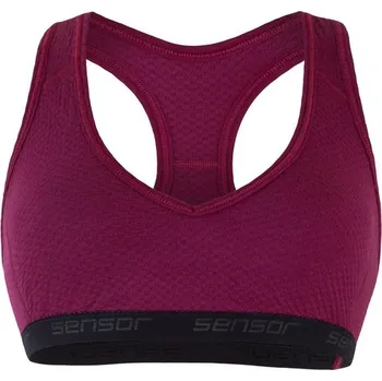 cyklistický dres Podprsenka SENSOR MERINO DOUBLE FACE lilla S