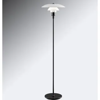 Lampička Louis Poulsen PH 3 1/2-2 1/2 stojací lampa černá - Ø nohy 24 cm bílá opálová 1 x 100 W - Doprava zdarma